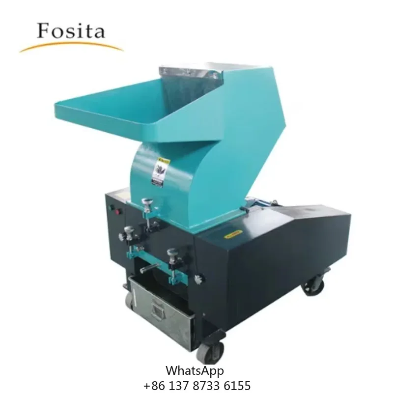 100-600kg/h Manual Plastic Scrap Material Grinding Machine Shredder And Crusher Machine
