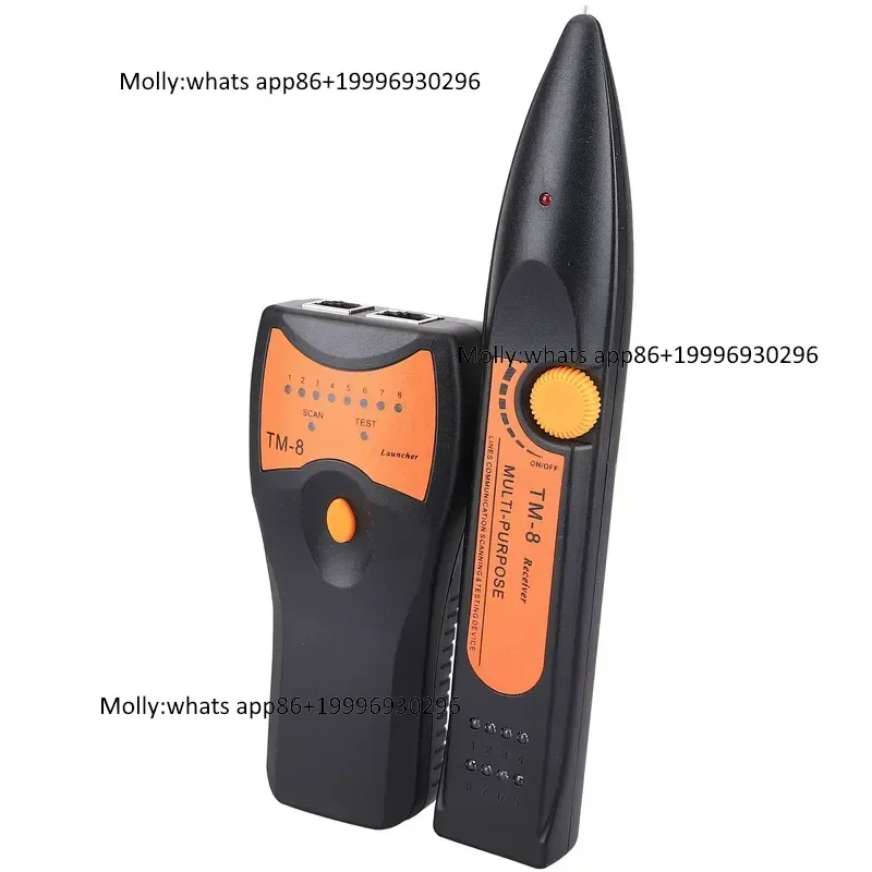 New RJ11 RJ45 Cat5 Cat6 Telephone LAN Network Cable Tester Detector Wire Tracker Tracer Toner Ethernet Line Finder