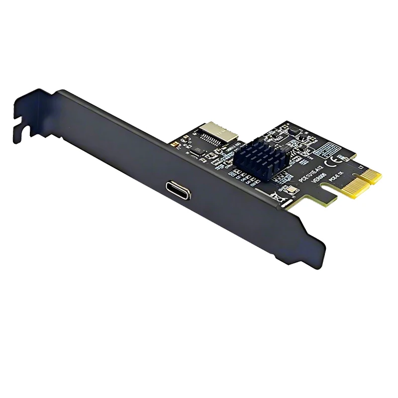 Imagem -06 - Cartão de Expansão Usb tipo c Pci Express 3.0 x1 para Usb 3.2 Gen2 tipo c tipo e 10g Chip Asm3142 Pci-e Usb 3.2 Dual tipo c Hub