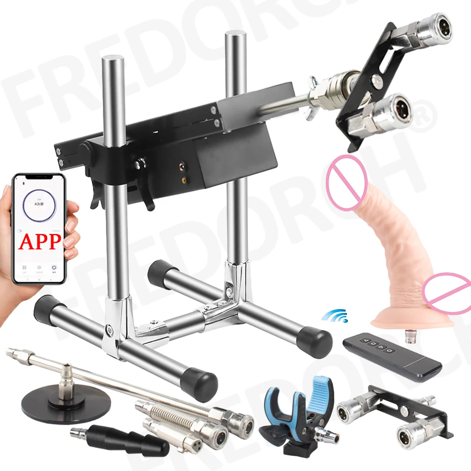 

FREDORCH Automatic Powerful Sex Machine for Women Dildos Masturbation Sex Toys Male Anal Mute Thrusting Love Machine Vibrator