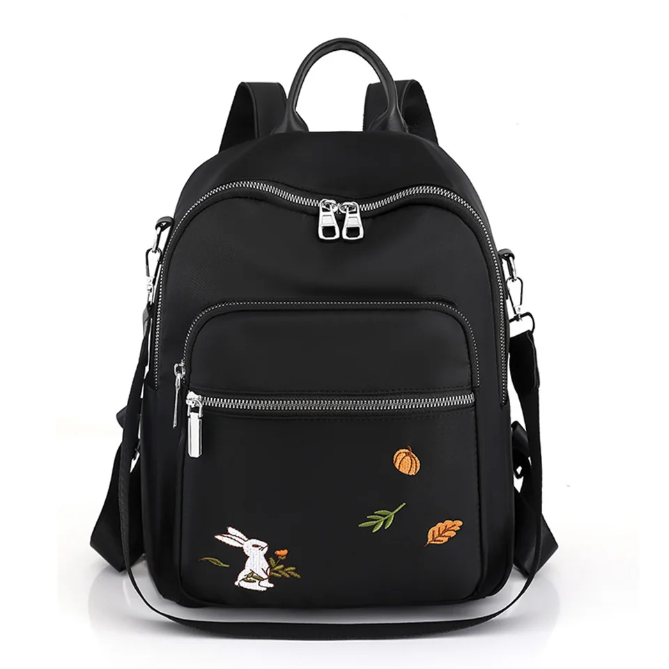 

Backpack For Teenage Women Waterproof Nylon Backpack Female Backpacks Casual Women Schoolbags Bagpack