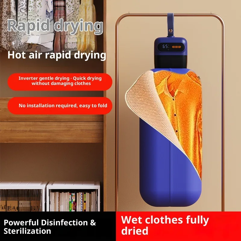 

Dryer, Home & Travel Portable Clothes Dryer, Foldable Dryer, Travel Portable Dryer
