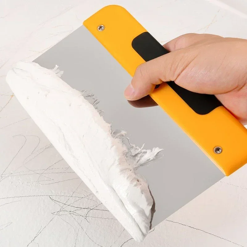 4pcs/set Stainless Steel Putty Knife Paint Tool Antirust Plaster Shovel Filling Spatula Putty Scraper For Wall Decoration