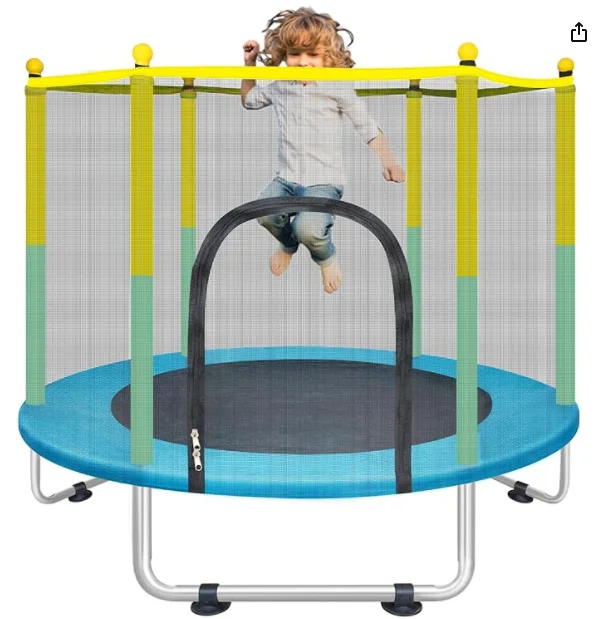 

Wholesale Round Cheap Gymnastic Jumping Kids Trampoline Fitness Indoor Mini Trampoline for Adults