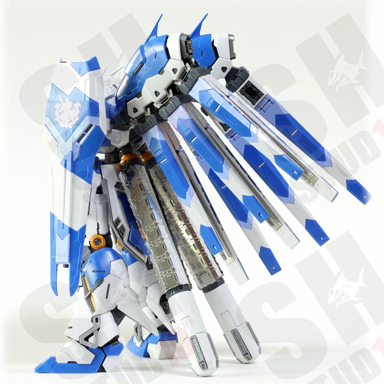 SH STUDIO for Gundam  RG 1/144 RX-93 V2 HI-V HIGH DETAIL UPGRADE ETCHING PARTS  Special Etching Sheet Assembled Model