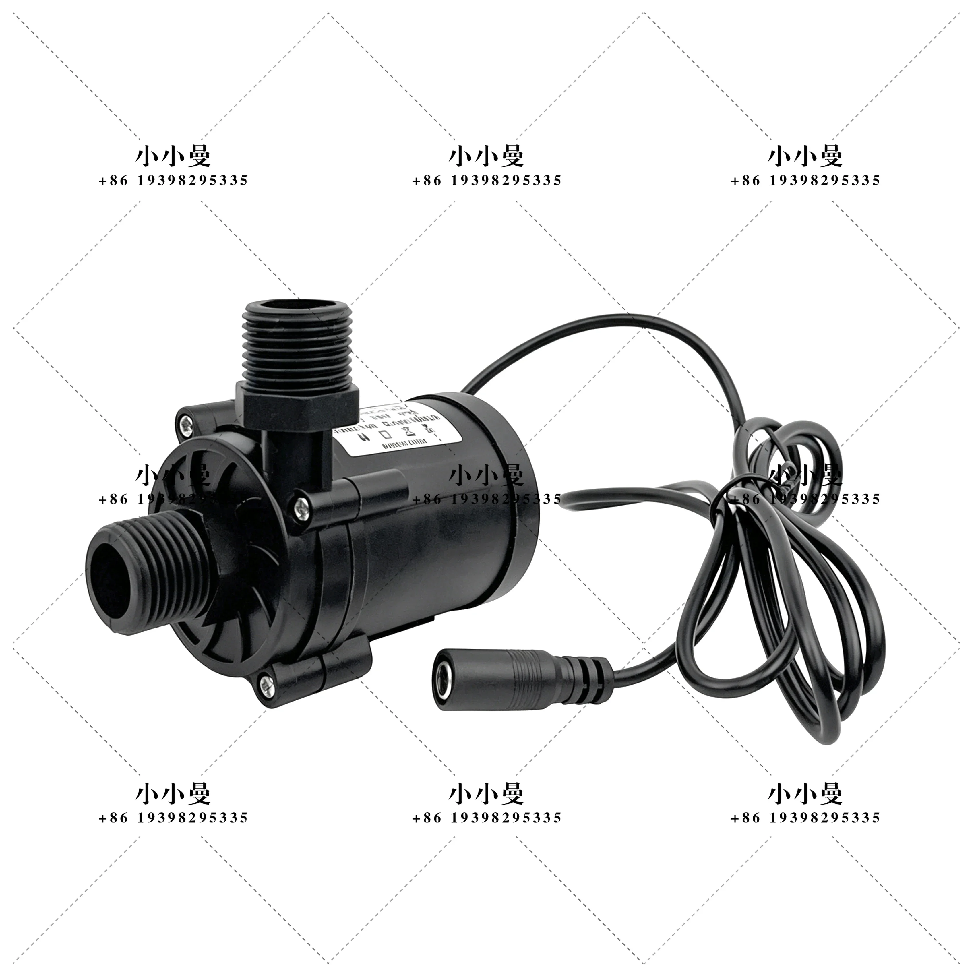 Brushless DC 24V 1000L/H 35W Submersible Pump Water Heater Booster Pump 1/2
