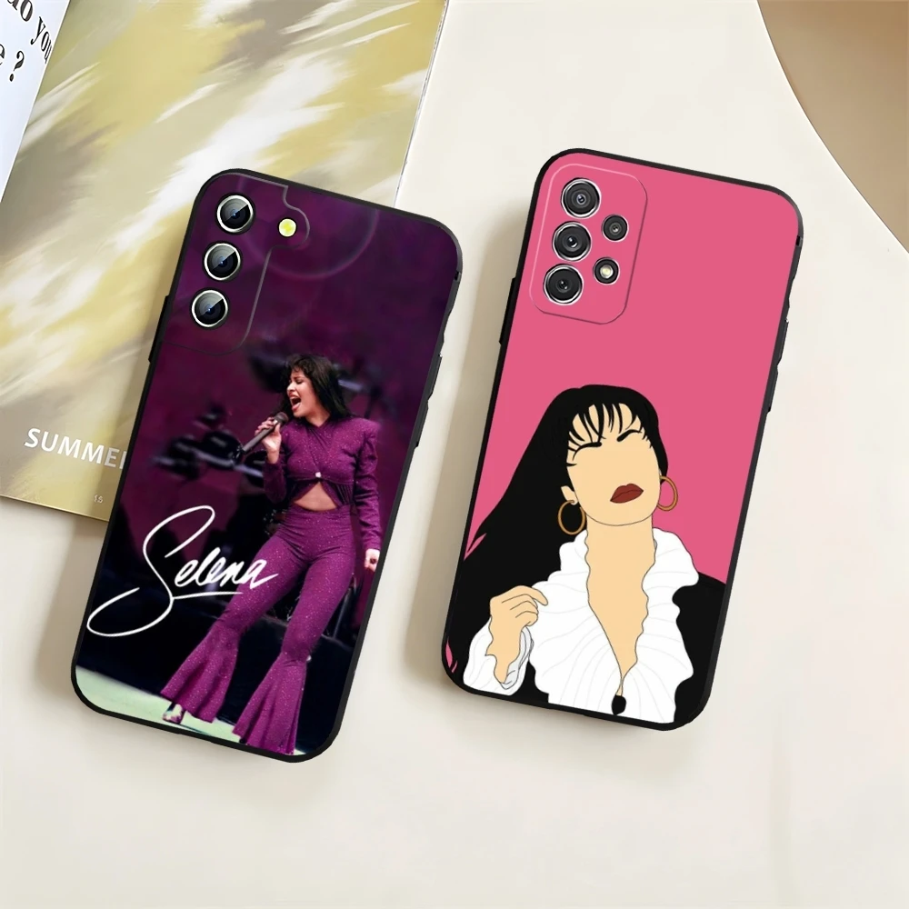 Selena Quintanilla Phone Case for Samsung Galaxy S23 S24 S20 S21 S22 Ultra Fe Plus M54 A34 A54 A24 A52 A53 Coque