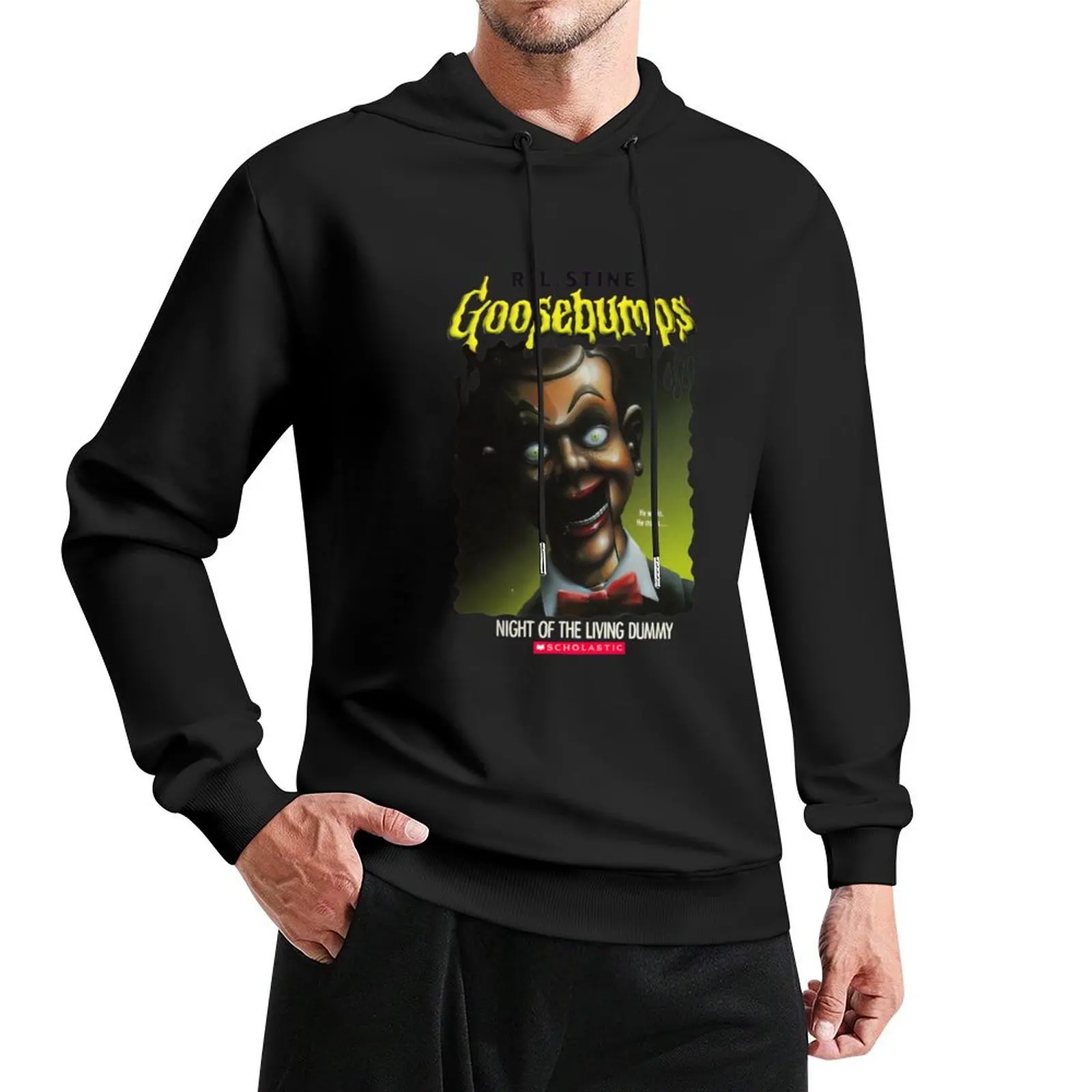 Goosebumps - Night of The Living Dummy Pullover Hoodie fashion men korean clothes men's clothing tracksuits