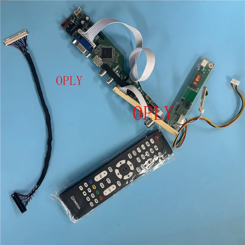 Плата контроллера для монитора LP154WX4-TLCA LP154WX4-TLCB 1280*800 30-контактный LCD LED TV HDMI-совместимый AV VGA USB панель.
