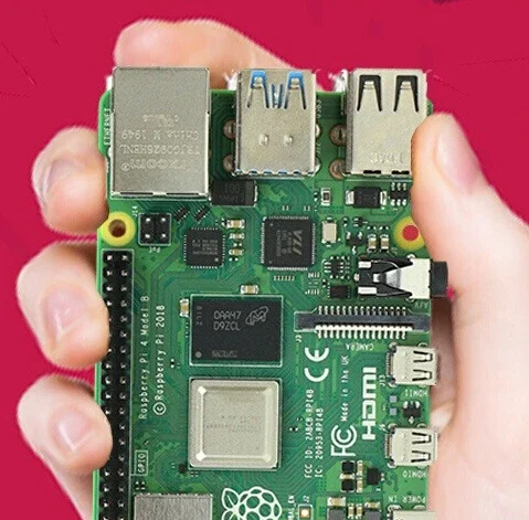 أجزاء لـ 4B Raspberry Pi 4 OpenCV 4g 8g 5 اللوحة الرئيسية بيثون #1