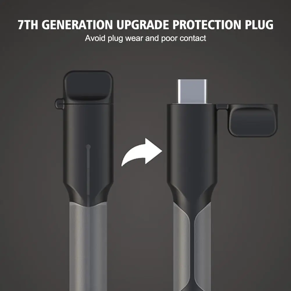 Phone Data Cable Case Charging Port Anti-shock Dust Cover Plug Protector For Mirco/Type-c Data Cable Interface Protective C X4I1