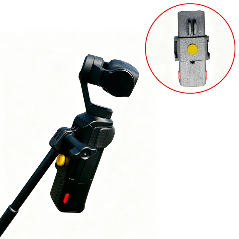 For Insta360 Luna Ultra Expansion Adapter Bracket 2-Prong/Gopro-style Interface Base Mount Compatible with Selfie Sticks/Tripods