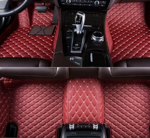 Customized  For Rolls-Royce phantom personalized luxury leather all-weather waterproof anti slip car floor mats