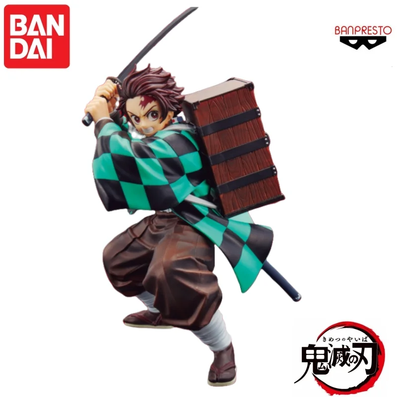

In Stock Original Bandai Banpresto A Series of Rewards The Ghostly Street Kamado Tanjirou A Reward Prizes Garage Kit Static