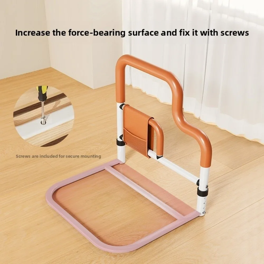 Protector de riel de cama ajustable, barandilla lateral anticaída resistente, barandillas de noche, barrera de cama de seguridad antideslizante asistiva para discapacitados