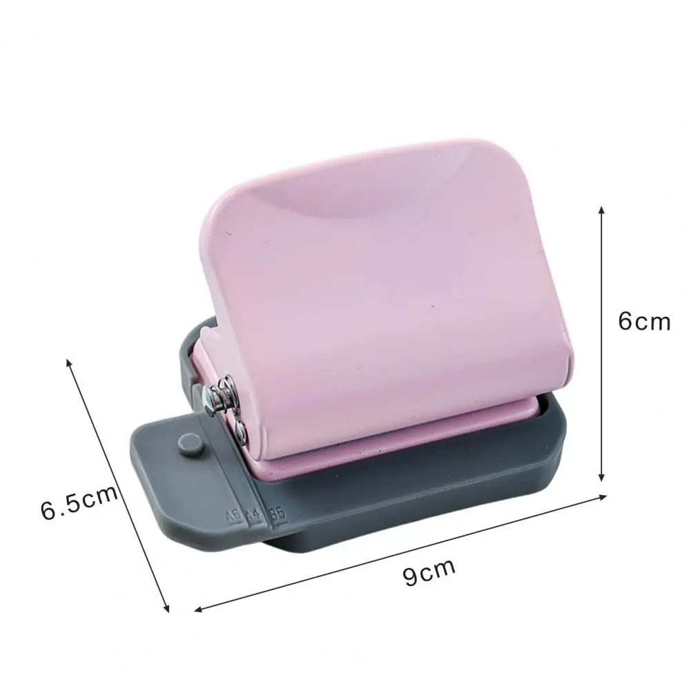Locher 6-Locher mit Papier abfällen Lagerung multifunktion ales b5 Lose blatt Papier Locher DIY Büro Binde werkzeug