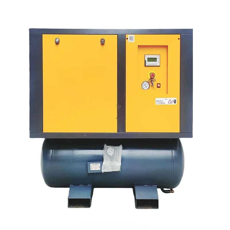 Industrial .kw .kw kw MPa 4 in Portle Rotary Screw Comprsor with Dryer and