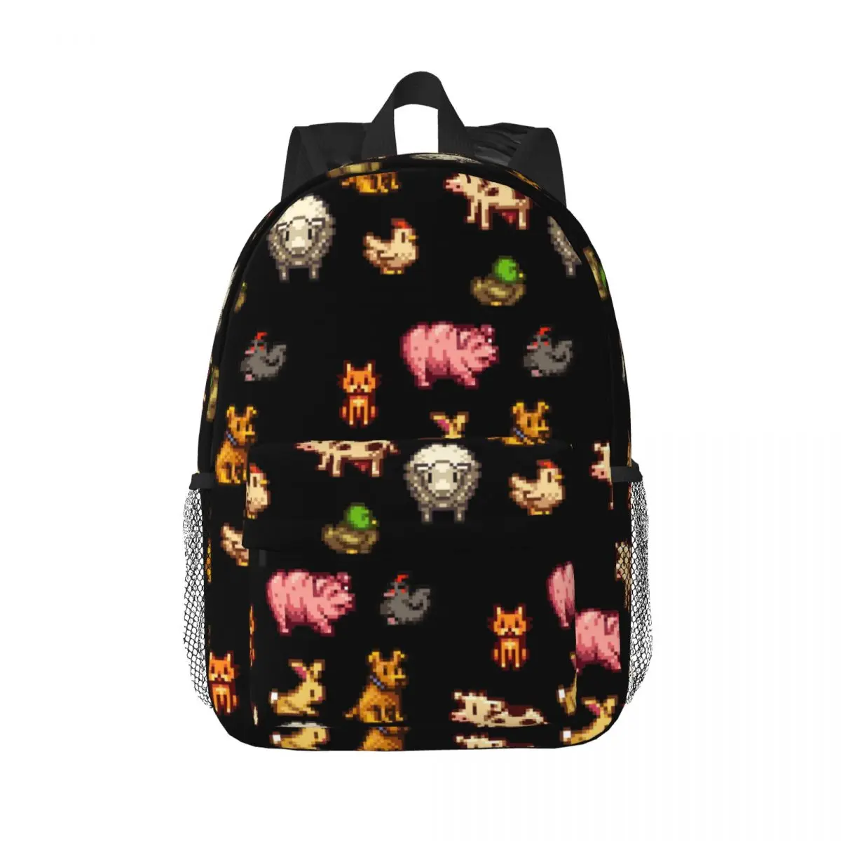 Stardew Valley Tiere Rucksäcke Jungen Mädchen Bücher tasche Cartoon Kinder Schult aschen Reise Rucksack Umhängetasche große Kapazität