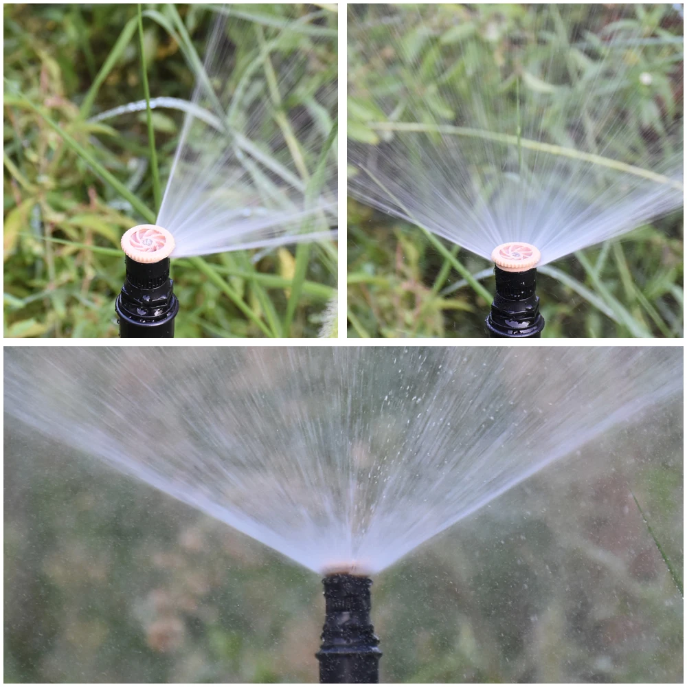 1/2 inch Thread Garden Irrigation Sprinkler 0-360 Degree Adjustable Farm Lawn Refraction Nozzle For Watering & Irrigation