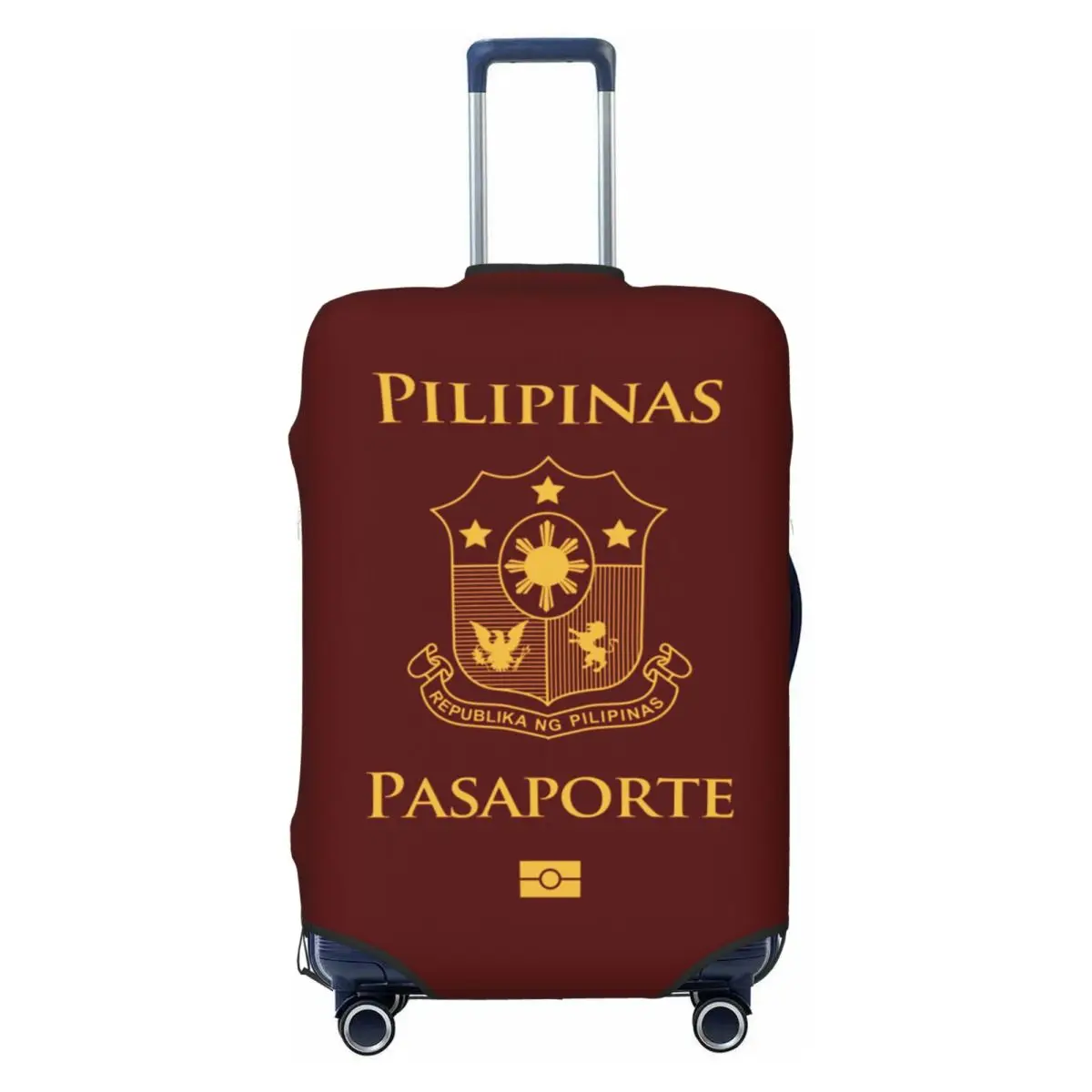 

Пользовательские Филиппинские паспортные чехлы для багажа, забавные дорожные чехлы для чемоданов 18-32 дюймов