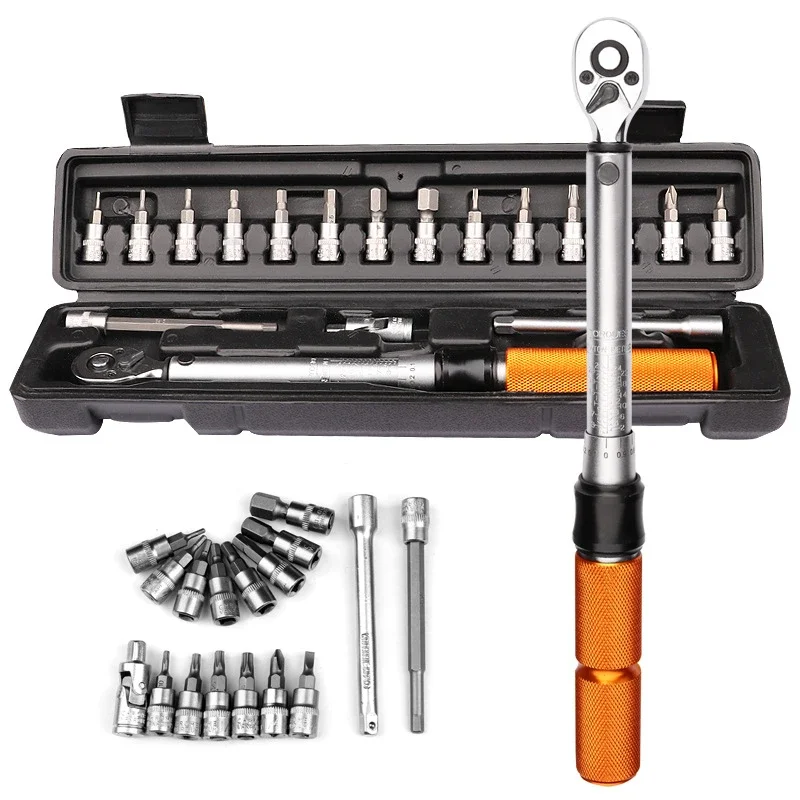 Torque Wrench Set 15Pcs 1/4