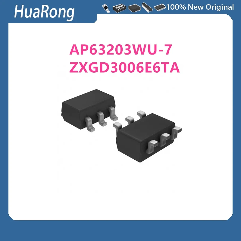 20Pcs/Lot  AP63203WU-7 AP63203WU ZXGD3006E6TA ZXGD3006E6 SOT-23-6