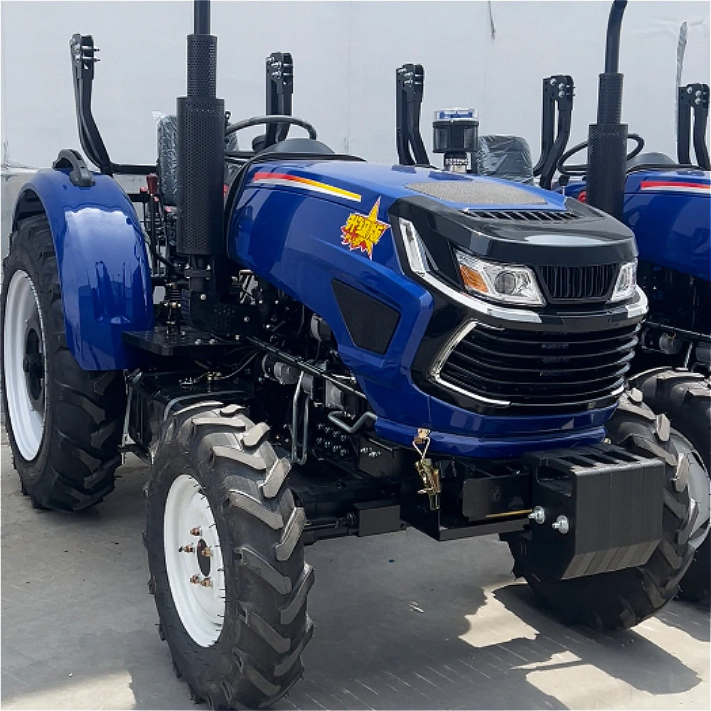 Factory Direct Sales of Four-wheel Drive Mini Agricultural Diesel Machinery Suitable for Orchard and Farm Operations.