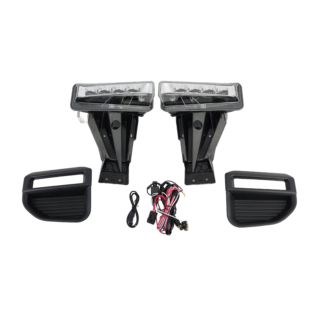 

For Ford F250 F350 SuperDuty 2020-2022 LED Fog Lights w/Wiring Harness + Switch