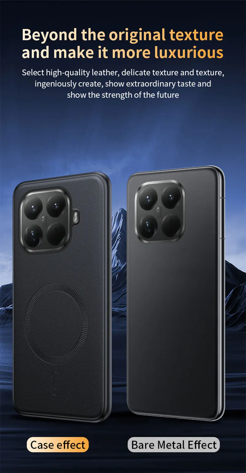 Für Xiaomi 15T Pro Hülle Magnetische Leder-Schutzhülle Für Xiaomi 15T Pro Anti-Fingerabdruck Rutschfest PC+TPU – Detail 11