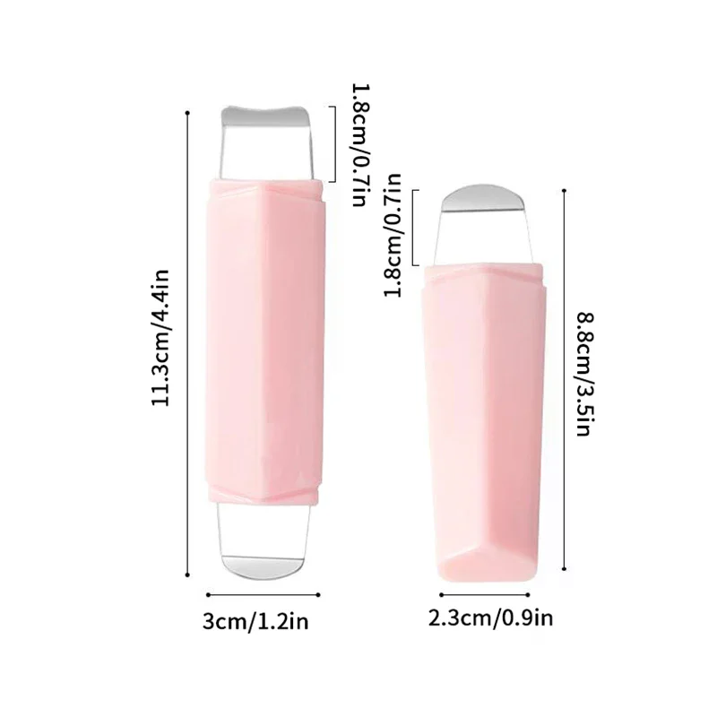 Double Headed Facial Blackhead Removal Tool Face Scraper For Deep Cleansing Face Spatula Nose Whitehead Remover Skin Care Tool
