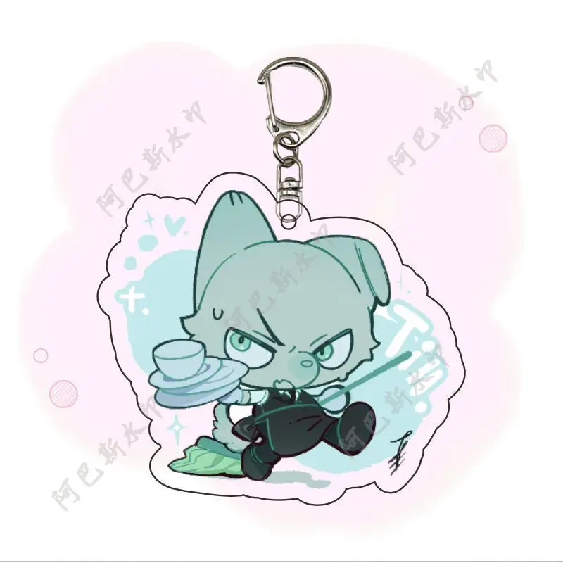 Anime ALIEN STAGE Till Ivan Cosplay Acrylic Keychain Pendant Cute Cartoon Backpack Schoolbag Ornament Pendant Gift