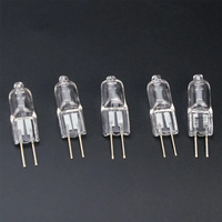 10 PCS 6V G4 Halogen Lamp Bulb Beads 5W 10W 15W 20W 25W 30W Microscope Searchlight Flashlight Accessory