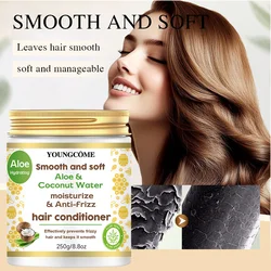 Aloe Vera Coconut Water Hair Conditioner Nourishing moisturizing Repairing Strengthens Roots Smoothing Hair Conditioner Care