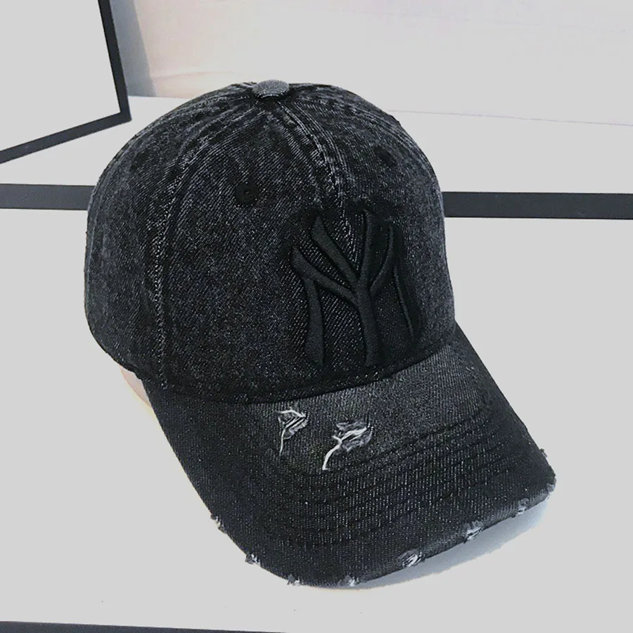 2026 Neue Unisex Baseballkappen mit Buchstabenstickerei und Löchern, Frühling Herbst Outdoor Verstellbare Freizeithüte Sonnenschutzhut – Detail 6