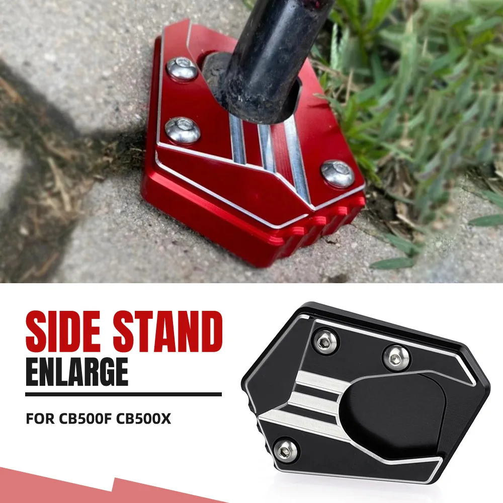 

For Honda CB500F CB500X Side Stand Foot Support Plate Kickstand Extension NC700X NC750X NC750S CL500 CBR650R CBR500R NX500