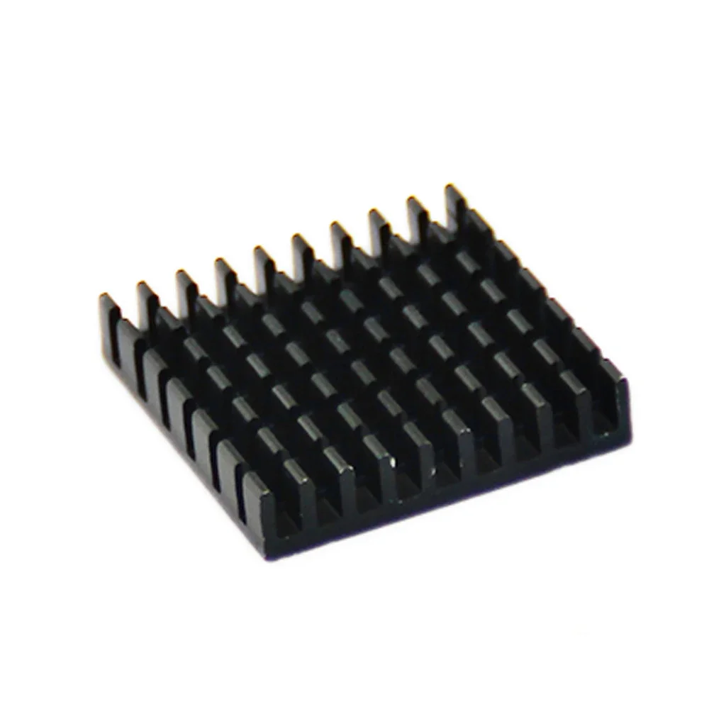 Free Shipping 20pcs HeatSink Heat Sink 28*28*6mm Radiator Small Radiator - Black