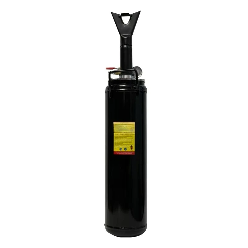 The latest 12L carbon steel material automobile tire inflator - with vacuum tire base ring for fast inflation