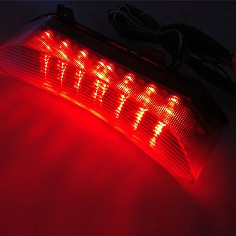 دخان LED الذيل الفرامل بدوره مصباح إشارة صالح لياماها YZF-R1 2002-2003 #6