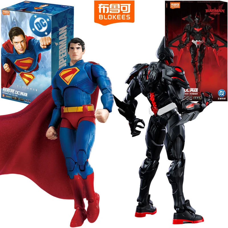 

В наличии BLOKEES Супермен Бэтмен Beyond Original Gunn David DC Дэвид Лига Справедливости Комиксы Фигурка Собранная модель игрушки