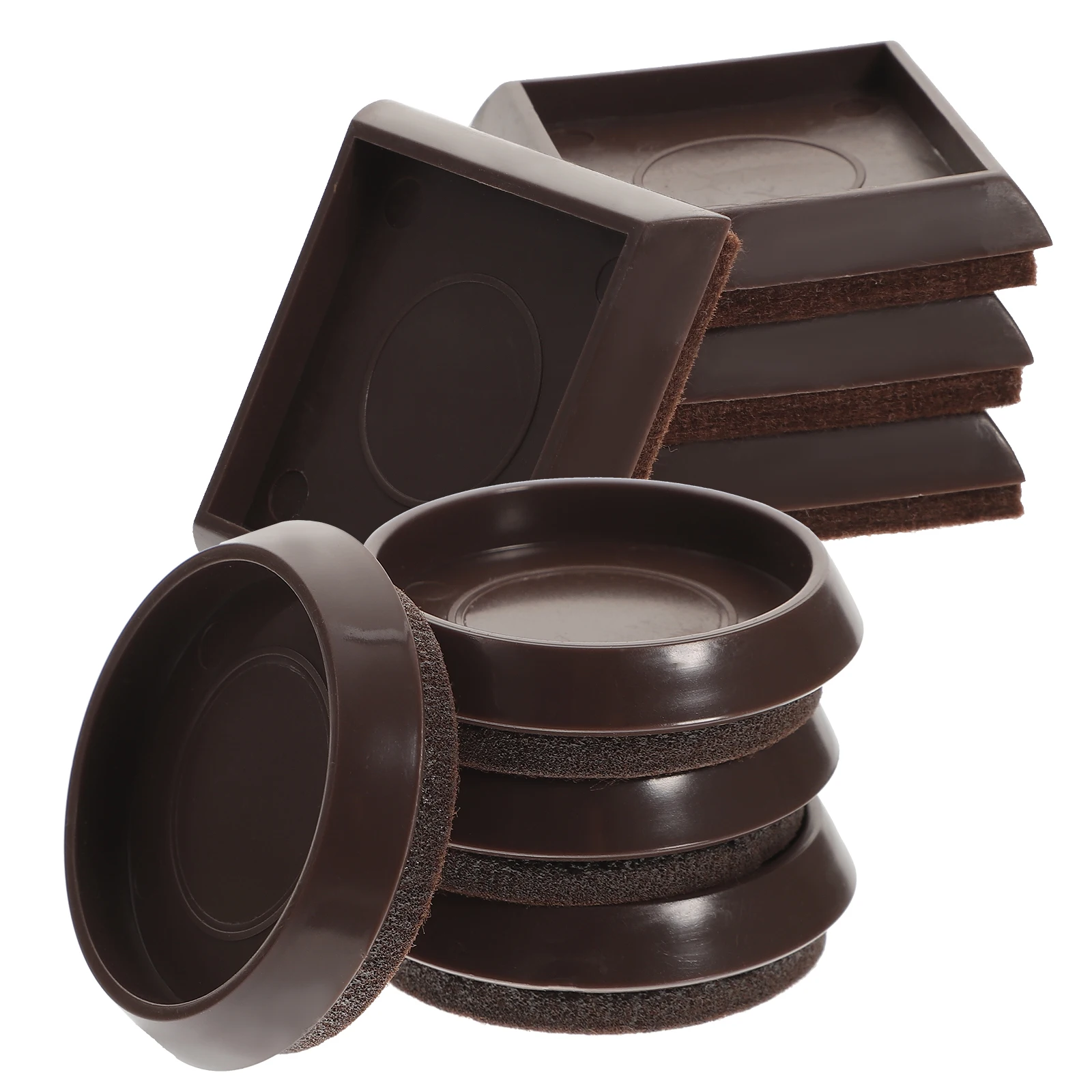 

8Pcs Furniture Chair Feet Pads Durable Non-Slip Table Leg Protectors Multi-Function Furniture Coasters Reduce Noise Friction