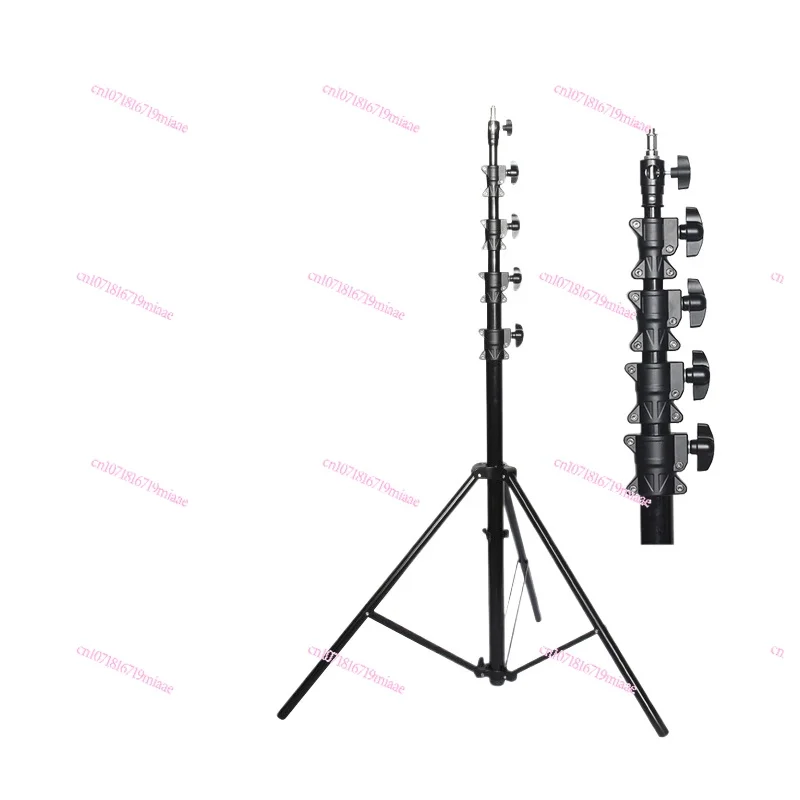 

Photography Light Stand 4.8 M Air Cushion Studio Background Lamp Holder Spotlight Aluminum Alloy Pressure 5-Section Bracket