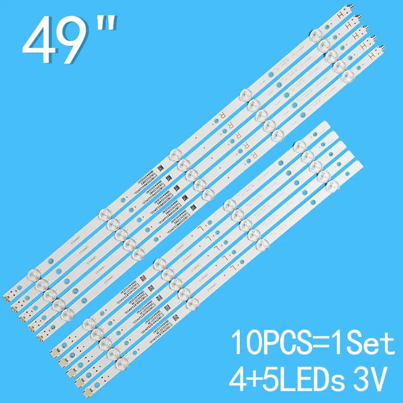 LED backlight strip for 49PUS6412 49PUS6803 49PUT6162 LB49021 LB49023 V1_00 V0 3A6560010EA0 3A6560000EA0 3A6560010EA