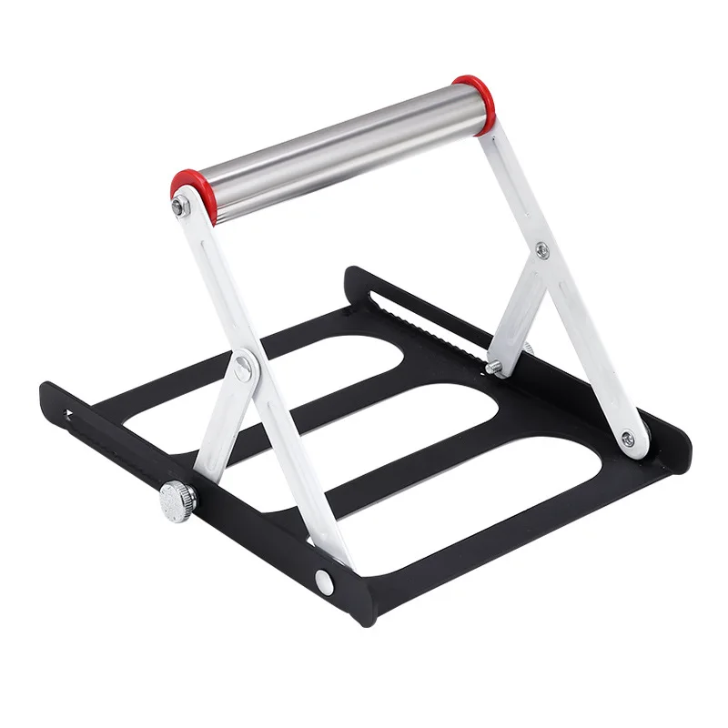 

Thickened cutting machine tray, long material auxiliary support frame, adjustable lifting roller can be folded