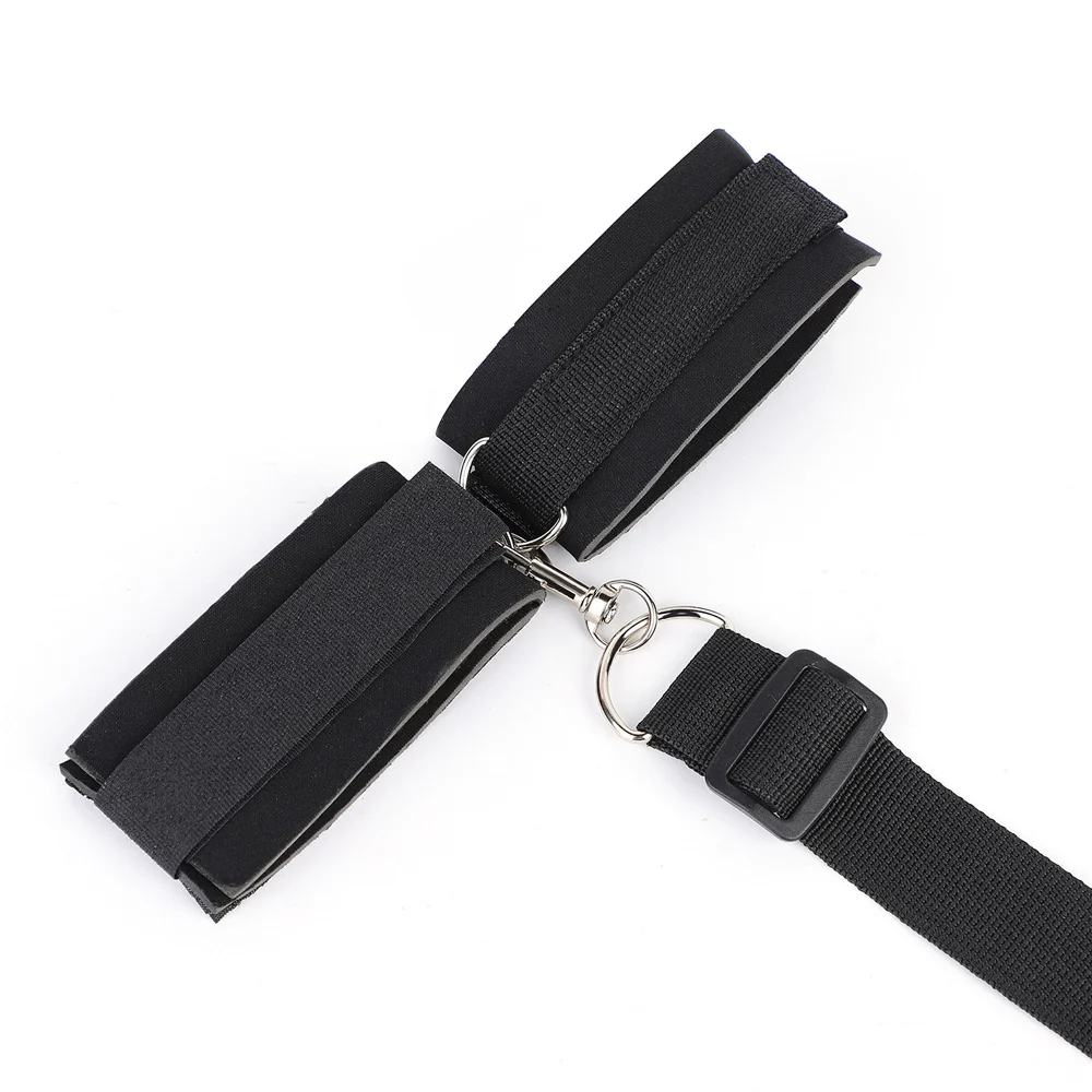 Bdsm عبودية مجموعة غريبة السرير الجنس لعب للبالغين الفم الكرة أصفاد القيود الكمامة الوثن SM مجموعة ألعاب للمرأة الأزواج ألعاب