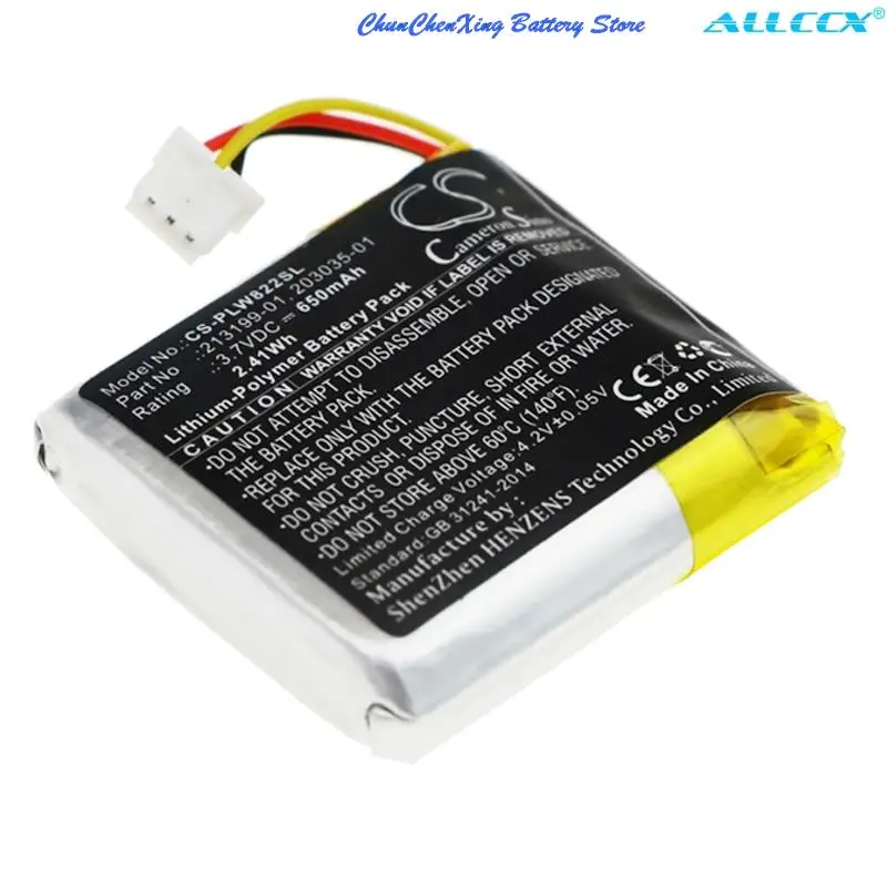 Batterie pour casque sans fil 100% mAh, 650, pour Plantroni Savi W8220,Savi 8220, B8200, nouveauté