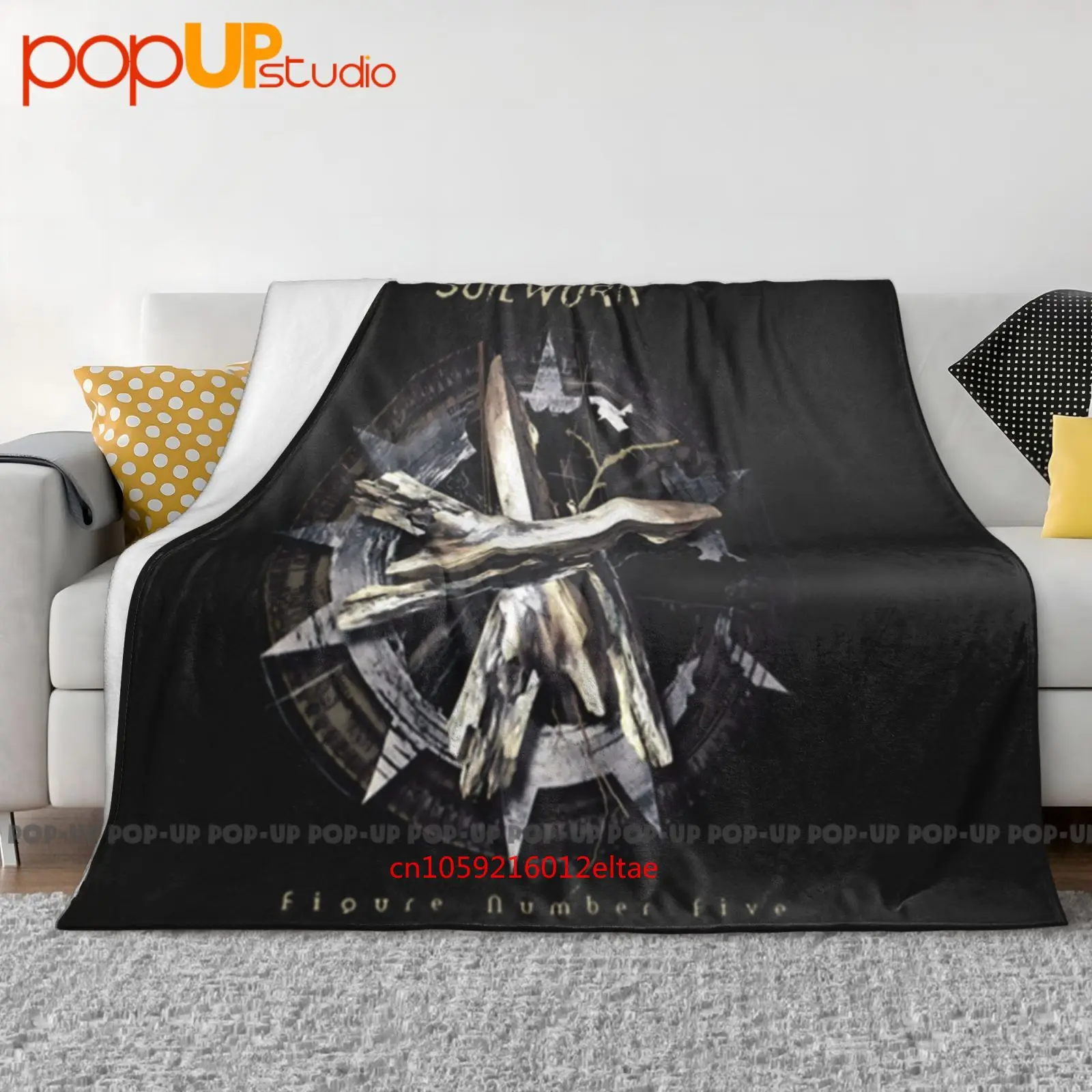 Soilwork Swedish Melodic Death Metal Band Figure Number Five Ultra-Soft Blanket Quilt Winter Sofa Cover Bed Covers