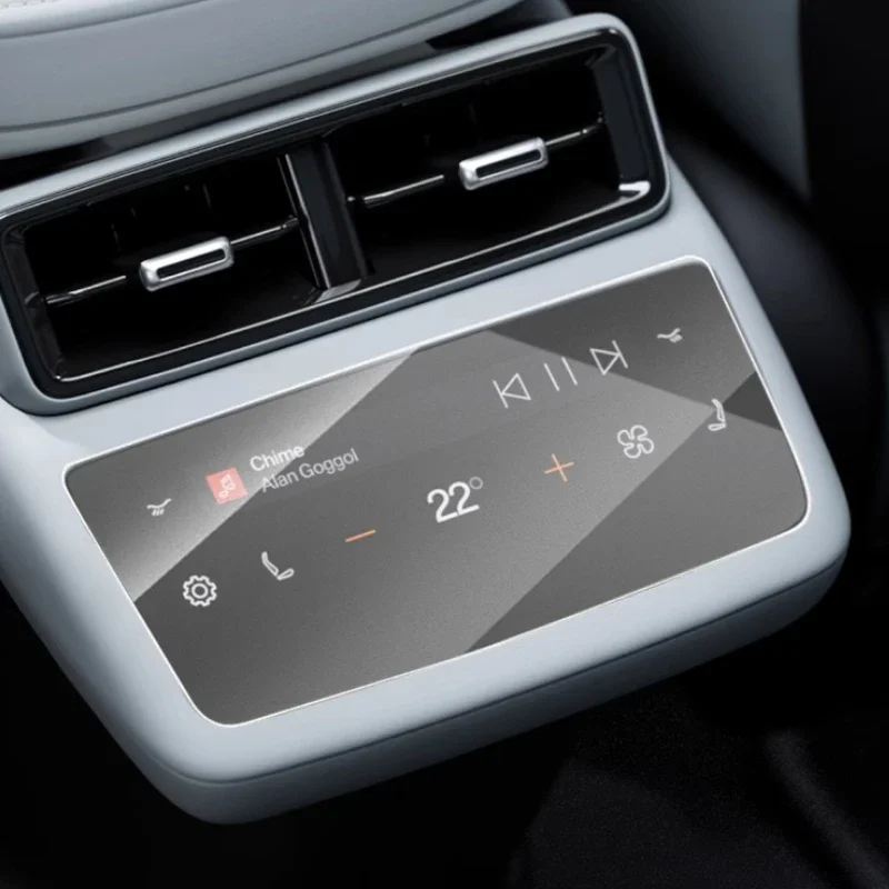 Car Central Control Screen Tempered Film High Definition Protective Film Scratch Resistant Wear For Polestar 4 Car Accessories
