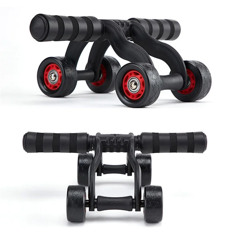 

AEF6-Abdominal Trainer Abdominal Rollers Fitness Equipment Abdominal Roller Equipment Home Exercise Equipment With Mat