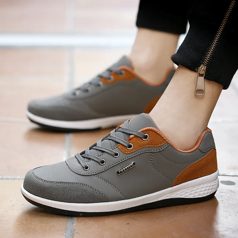 Nieuwe Mannelijke Sneakers Mode Heren Casual Schoenen 2023 Herfst Comfort Ademende Hardloopschoenen Heren Veterschoenen Tenis Masculino