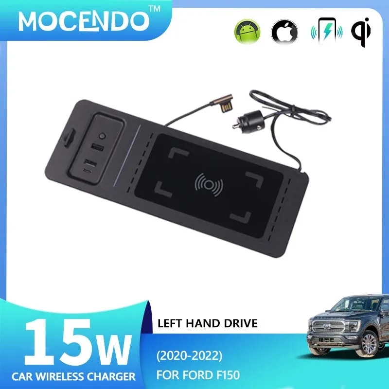 

Car charger fast charging For Ford F150 F-150 Lobo CS 3500 Raptor 2015-2020 car accessories wireless charger for car